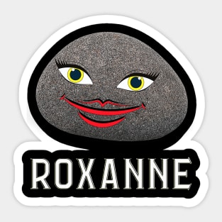 Roxanne - Your new BFF - She likes to Rock N' Roll Sticker